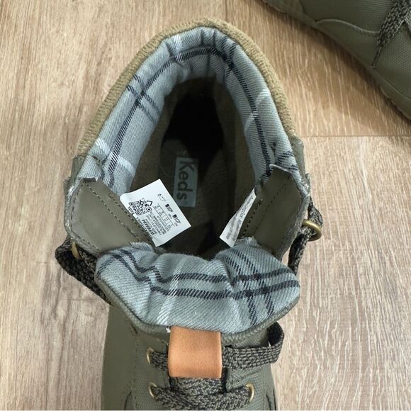 Keds Women’s Sz 9 Scout Boot III Water Resistant Insolated Olive Boots WF65494 - Picture 10 of 11